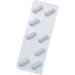 8 Doxycycline Tablets in a Blister Pack.